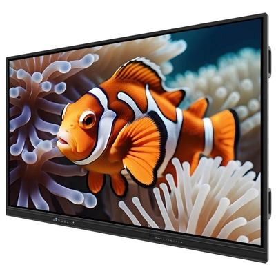 IBoard Interactive Whiteboard OPS PC Android Medya Fotoğraf Video Sinema Çalıştırıcısı Hoparlörler AC 110-240V Profesyonel İş Toplantıları Ev Eğitimi