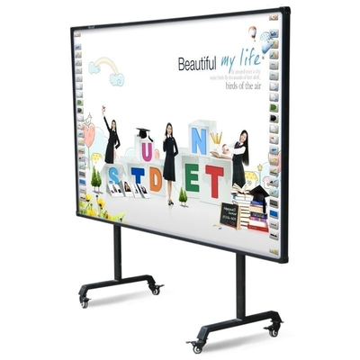 Kızılötesi dokunuş fabrikası satıyor 82 84 86 inç akıllı beyaz tahtalar okul öğretim toplantı odası için USB kablosu ile projeksiyon tahtaları ilk sınıf orta sınıf