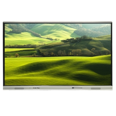 4K çözünürlüklü interaktif düz panel 350 parlaklık yüksek parlaklık ve 15W * 2 hoparlör Android 13 interaktif beyaz tahta Okul eğitimi ve toplantı için