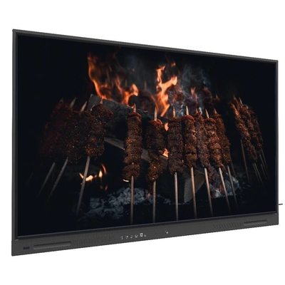 LCD Smart Board 65 75 86 Inch Çevrimiçi yükseltme 4K Dokunmatik Ekran Öğretim Araçları ile Yazılım Zoom Takımlar için toplantı öğretim kullanımı