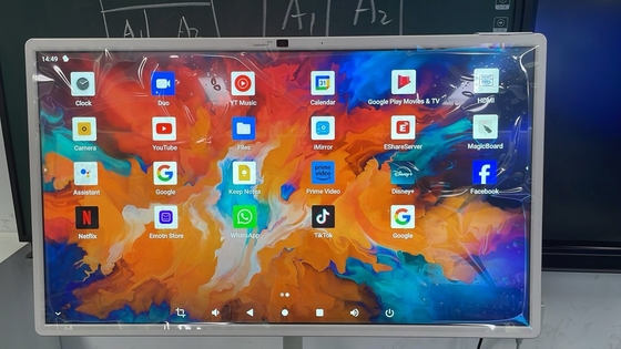 32 inçlik iBoard Etkileşimli beyaz tahta Akıllı TV dokunmatik ekran Taşınabilir ekran