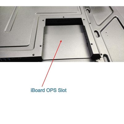 65'' Kızılötesi Etkileşimli Dokunmatik Ekran Monitörü Eğitim için Akıllı Tahta Ofis Toplantısı Sınıf Reklamı