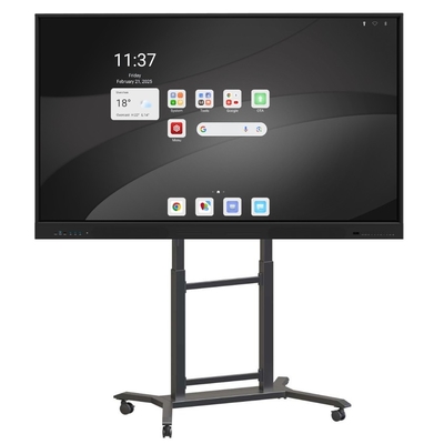 Fabrika fiyatı 4k 55 65 75 85 96 110 Inch Touch Screen Çok dilli Yazılım LCD Akıllı Android Interactive board