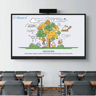 55 65 75 86 Inch 4K LCD Interactive Whiteboard Dijital Panel Akıllı Sınıf Elektronik Tahta Öğretim için Dijital Akıllı Tahta