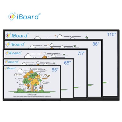 55 65 75 86 Inch 4K LCD Interactive Whiteboard Dijital Panel Akıllı Sınıf Elektronik Tahta Öğretim için Dijital Akıllı Tahta