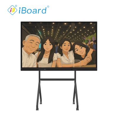 55 65 75 86 98 Inch 4K LCD Interactive Whiteboard Touch Panel Akıllı Ekran Sınıf Elektronik Tahta Öğretim için Dijital Akıllı Tahta