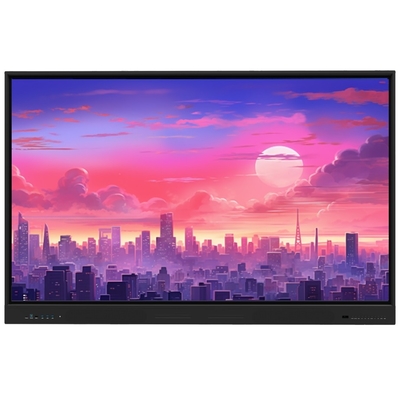Yüksek seviye Android (16+256GB) 75 inç Etkileşimli Düz Panel Destek çift sistem