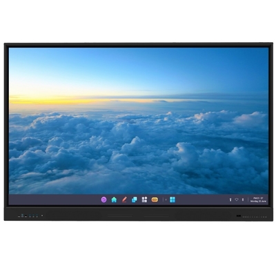Yüksek seviye Android (16+256GB) 75 inç Etkileşimli Düz Panel Destek çift sistem