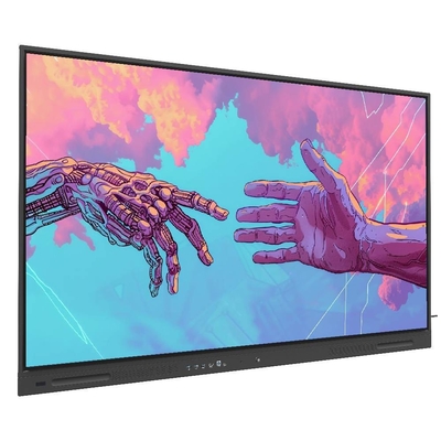LCD Smart Board 65 75 86 Inch Android PC Bilgisayar Kızılötesi Dokunmatik Panel Toplantılar için yazılım ile Akıllı TV Board Okul öğretimi