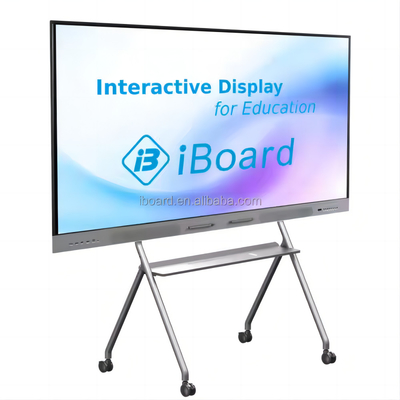 Konferans Sınıfı için iBoard 65 Inch 4k LCD Interactive Boards Digital Flat Panel Smart Touch Screen