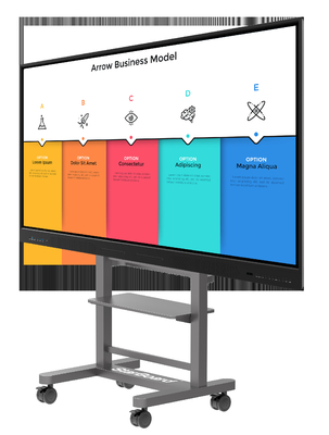 55/65/75/86/100/110 Inch 4K Multi Touch Screen Akıllı LCD Ekranı Sınıf Toplantı Odası için Elektronik Dijital Etkileşimli Akıllı Beyaz Tahta