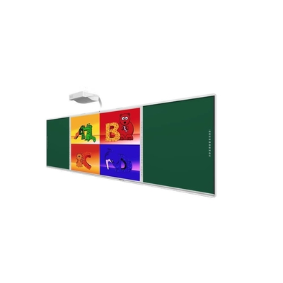 Çakıl Yazma Desteklenir Android PC sistemi ile ak tahtası yazılımı 10-32 Dokunma Noktası 86 Inch Ekranlar sınıf medya treni kullanımı için