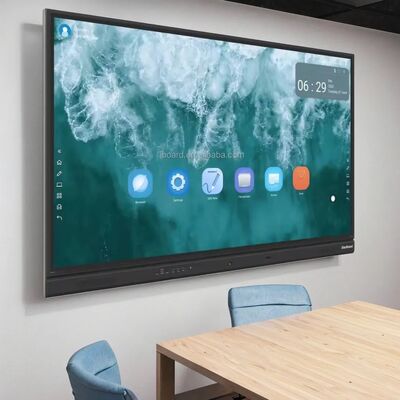 75" Interaktif Dokunmatik Ekran Beyaz Taş 4K Akıllı Taş Dokunmatik Ekran