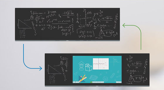 IBoard Fabrikası Toptan Akıllı Bağlantılı Kaydedilebilir Paylaşılabilir Blackboard Interaktif Beyaz Tahta Çözüm Okul için İşbirliği Beyin Fırtınası Stilleri Kalem Yazma Beyaz Tahta
