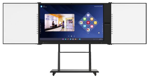 iBoard Factory Android 14 8+128G Yüksek Kontrastlı 1200:1 Ve İmleç Hızı 100 Dot/S 20 Ekran Paylaşımı Desteklenen Dokunma Noktası Etkileşimli Beyaz Taş