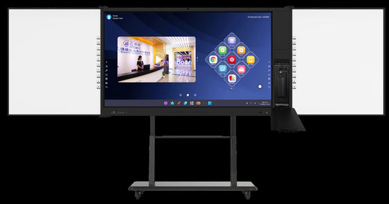 iBoard Factory Android 14 8+128G Yüksek Kontrastlı 1200:1 Ve İmleç Hızı 100 Dot/S 20 Ekran Paylaşımı Desteklenen Dokunma Noktası Etkileşimli Beyaz Taş