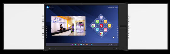 iBoard Factory Android 14 8+128G Yüksek Kontrastlı 1200:1 Ve İmleç Hızı 100 Dot/S 20 Ekran Paylaşımı Desteklenen Dokunma Noktası Etkileşimli Beyaz Taş