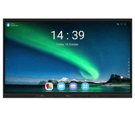 Okul toplantı odası için 86" interaktif düz panel çoklu dokunmatik ekran