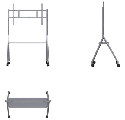 İnteraktif Beyaz Tahta Standı TV Akıllı TV/IFPD boyutu 43-86 inç için mobil stand