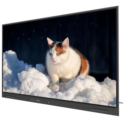 IR Interactive Whiteboard 450 nits 86 Inch Android 14 Touch Wifi VGA DP USB Bulut Kaynakları Akıllı TV Monitörü Üniversite Ofisi Eğitim Kullanımı