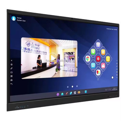 Fabrika Fiyatı 75 Inch Android Pencere Çift Sistem Dokunmatik Ekran Dijital Etkileşimli Akıllı TV Meeting Sınıf için Tahta