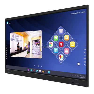 Fabrika Fiyatı 75 Inch Android Pencere Çift Sistem Dokunmatik Ekran Dijital Etkileşimli Akıllı TV Meeting Sınıf için Tahta