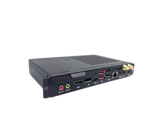 IBoard PC Mini OPS Bilgisayarı I3 I5 I7 En Son Gen 12th 13th Ops Mini Pc Interactive Smart Touch Display için Dokunmatik Ekran Monitörü