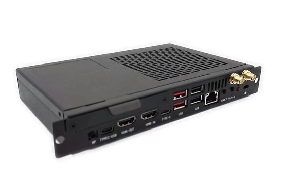 IBoard PC Mini OPS Bilgisayarı I3 I5 I7 En Son Gen 12th 13th Ops Mini Pc Interactive Smart Touch Display için Dokunmatik Ekran Monitörü