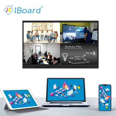 65" Akıllı Etkileşimli Dokunmatik Ekran Whiteboard Multi Writing Duvar Montajlı Akıllı Dokunmatik TV