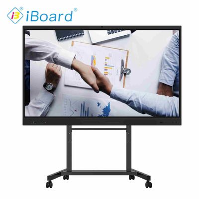Akıllı Sınıf IR Çoklu Dokunmatik LCD Akıllı Tahta Eğitim İçin Interaktif Tahta 65 "75" 86 "98"