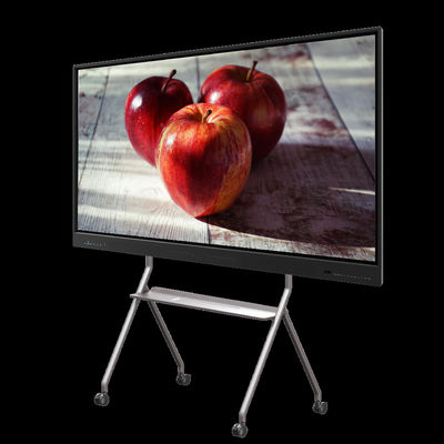 Akıllı Sınıf IR Çoklu Dokunmatik LCD Akıllı Tahta Eğitim İçin Interaktif Tahta 65 "75" 86 "98"