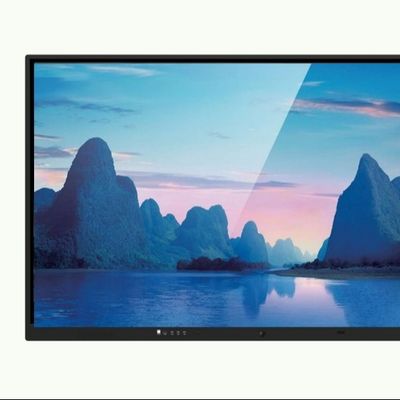 65'' Etkileşimli Düz Panel Akıllı TV Dokunmatik Ekran Konferans için