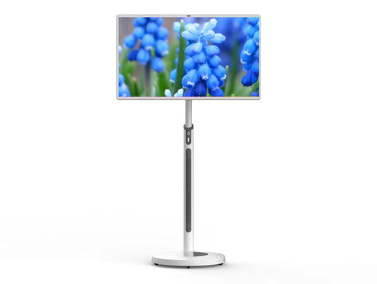 32 İnç FHD Android 13 8+128gb 8 Çekirdekli Tekerlekli Akıllı TV Uzaktan Kumanda Dokunmatik Ekran Monitör Bataryalı 13MP Kamera Taşınabilir Dönebilen TV