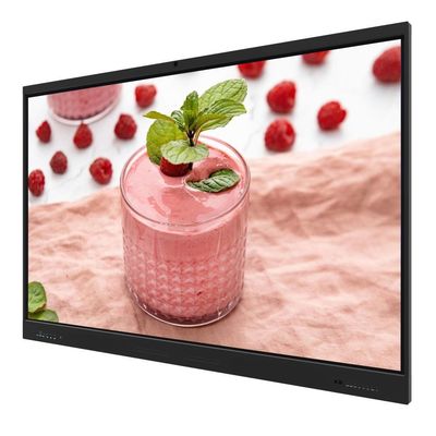 Etkileşimli Dokunmatik Ekran Monitör 86 İnç Android 14 8+128G Hoparlör Kamera Mikrofon Işık Sensörü Yazılım Dahili Wifi Kablosuz Sunum Pad Telefon Dizüstü Bilgisayardan