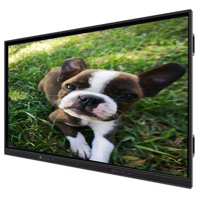 Akıllı Sınıf IR Çoklu Dokunmatik LCD Akıllı Tahta Eğitim İçin Interaktif Tahta 65 "75" 86 "98"