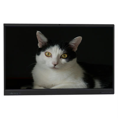 98 inçlik 4K interaktif düz panel Android 14 8+128GB Dijital Akıllı Dokunmatik Ekran Android OPS Mobil Stand Sınıf Toplantısı için İsteğe bağlı