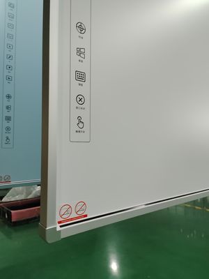 Fabrika Doğrudan Seramik veya Parlak Plastik Yüzey IR 20 Dokunma Noktası Etkileşimli Whiteiboard Akıllı Dokunma Paneli Hızlı ve Kolay Navigasyon İçin Her Yanında 22 Pcs Hızlı Tuşları ile Okul Eğitimi Beyaz Tahta