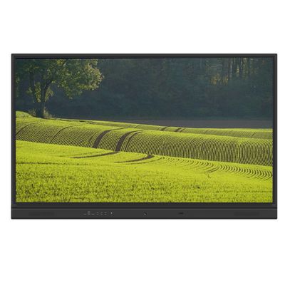 LED Etkileşimli Beyaz Tahta 65 İnç Android 14 8+128G Kamera Mikrofon PC Wifi Hoparlör Dokunmatik Hepsi Bir Arada Okul Eğitim Ofis Toplantı Odası İçin Araçlar ve Uygulamalarla
