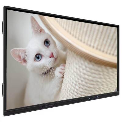 2026 Yeni gelenler 4K UHD Çözünürlüğü Android 13/14 OS 50 Dokunma Noktası Etkileşimli Beyaz Tahta Öğretim ve Toplantılar için Akıllı Tahta