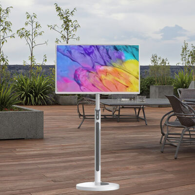 27 32 İnç Eğlence Amaçlı İnteraktif Akıllı TV Ekranı Taşınabilir Monitör Android 13 8+128gb Dokunmatik Ekran Dahili Kamera Pil Ömrü 5-6 Saat