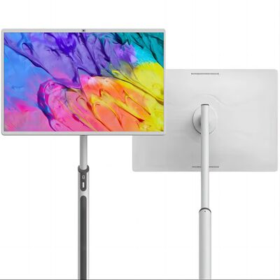 27 32 İnç Eğlence Amaçlı İnteraktif Akıllı TV Ekranı Taşınabilir Monitör Android 13 8+128gb Dokunmatik Ekran Dahili Kamera Pil Ömrü 5-6 Saat