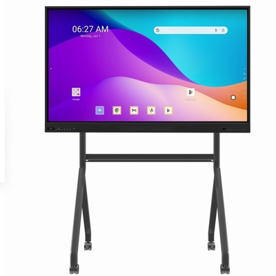 Akıllı tahta için iyi kalitede Mobil Stand TV askıları 55/ 65/ 75/ 86 inç Boyutunda Akıllı TV'ler için Uygun Hareketli Sepet