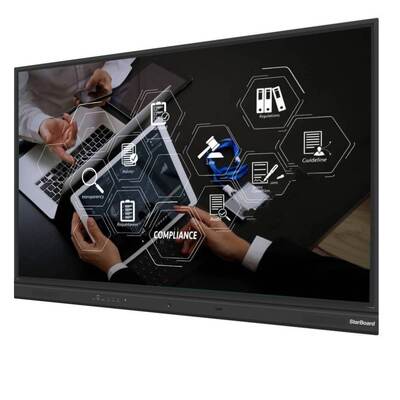 75 Inch 16.7M Ekran Renkler 50 Noktası ile Etkileşimli Dokunmatik Ekran Monitörü 4+32G/8+128G isteğe bağlı RAM ve Rom