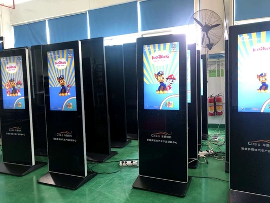 Kapasitif dokunmatik ticari ekran dokunmatik kiosk etkileşimli dijital işaretleme iş için ekran
