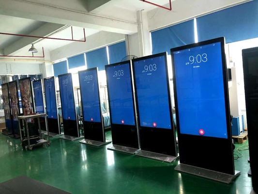 Kapasitif dokunmatik ticari ekran dokunmatik kiosk etkileşimli dijital işaretleme iş için ekran