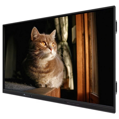 Üretici IBoard 75 Inch Interactive Whiteboard Smart Board Interactive Flat Panel Smart Digital Touch Screen Dual System Okul Öğretim Ofisi için