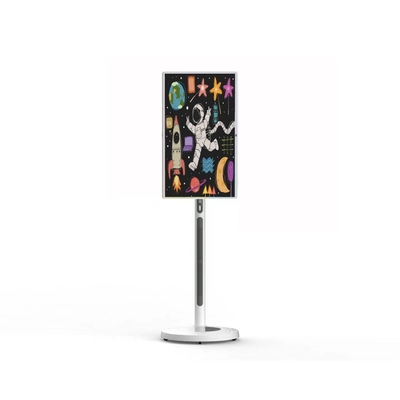 Dokunmatik Ekran Kiosk 32 Inch Android 8+128G 13MP Kamera Hoparlörü Şarj edilebilir Pille Yapılandırılmış KTV Bar Gösteri Ofisi için Döner Monitör