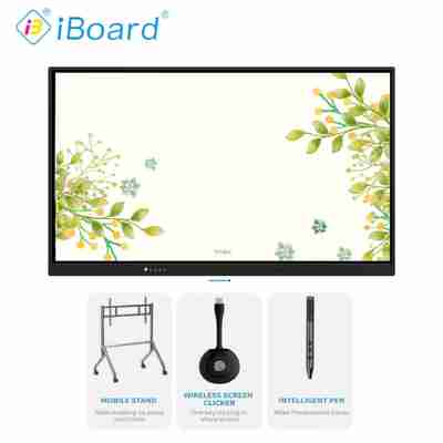 Eğitim için Android 14 8+128G ile 65 Inch Interactive Panel Touch Smart Board