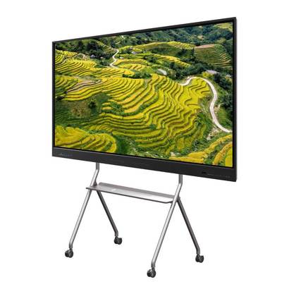 4K 55 65 75 86 98 Inch Eğitim toplantısı için interaktif düz panel interaktif beyaz tahta akıllı tahta