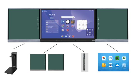 High quality Multimedia Push-pull Blackboard For Office Use Multimedia Push-pull Blackboard For School Teaching Use Multimedia Push-pull Blackboard For Training And Classes Use